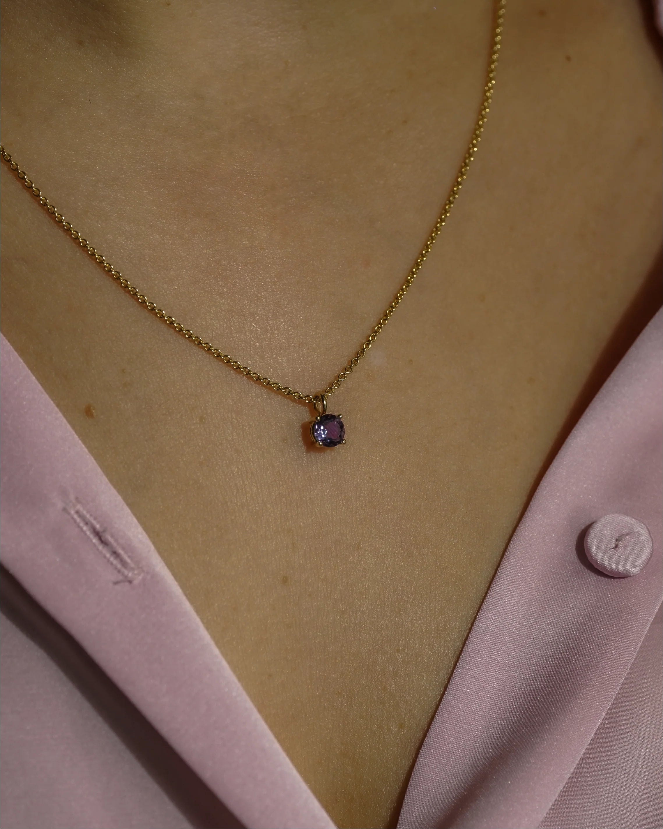 LALUZ - Halskette Gold - Gelbgold 585