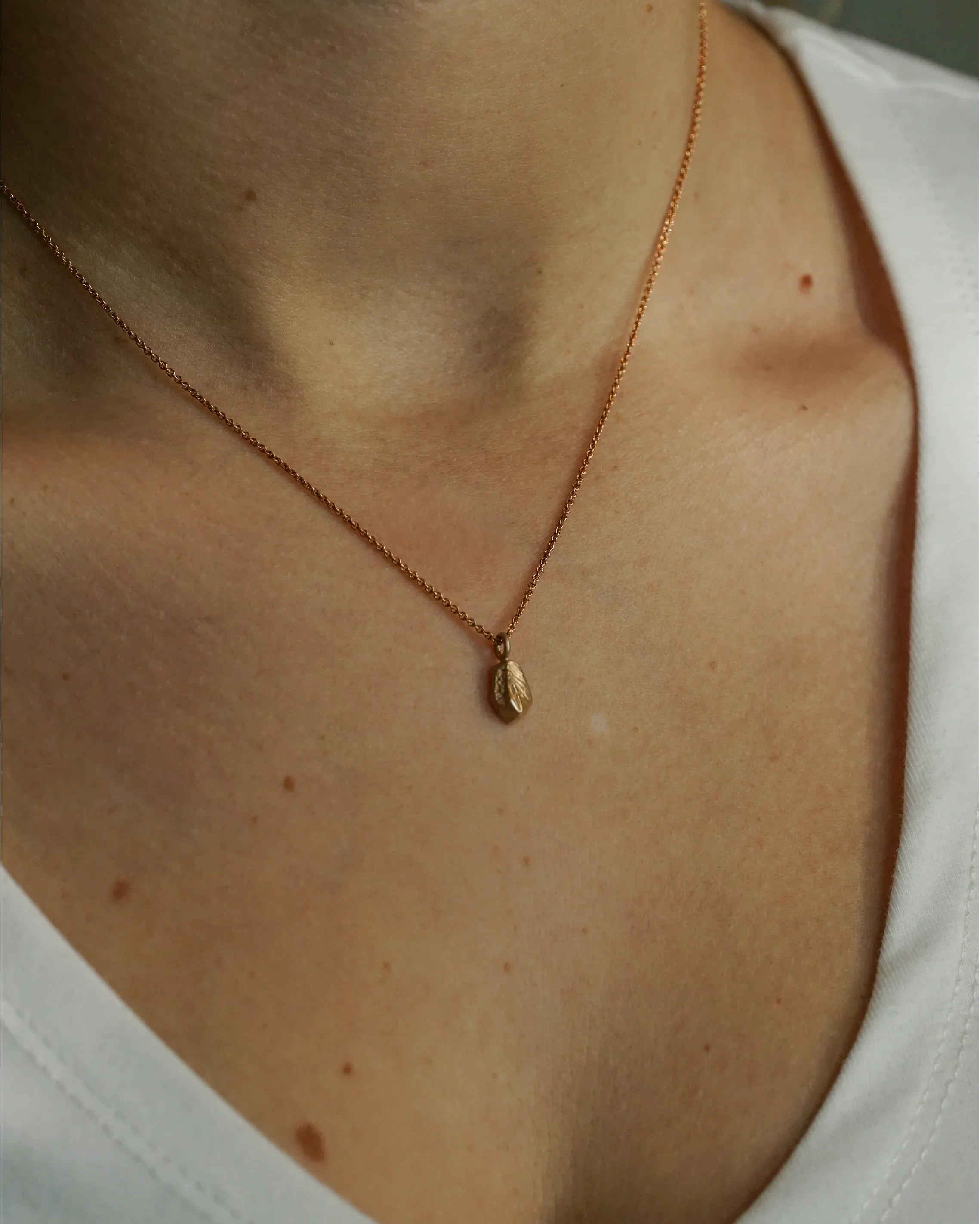 NUGGET FINE - Roségold Kette - Roségold 585