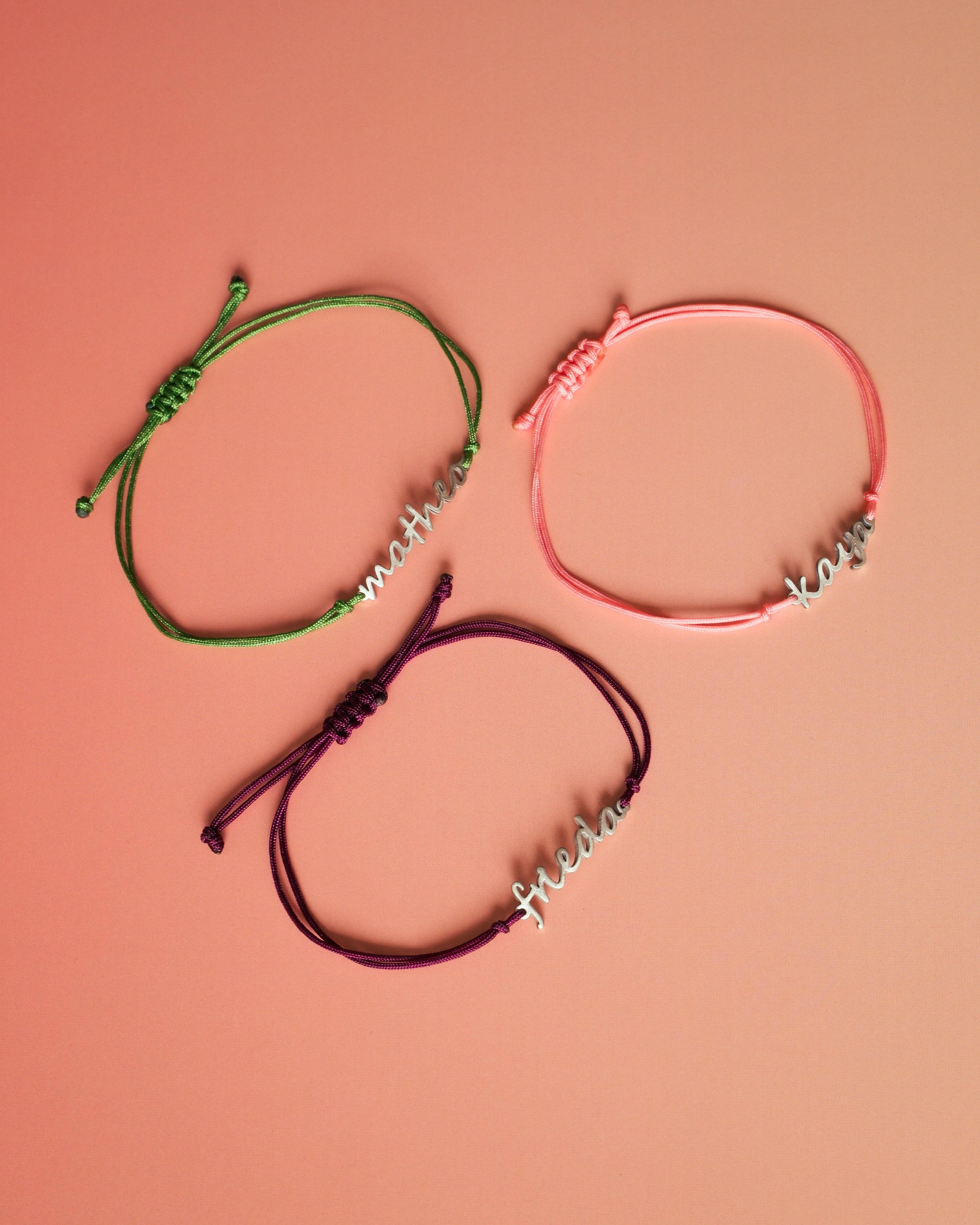 MINI & ME - Namensarmbänder - Armband Silber - Silber 925