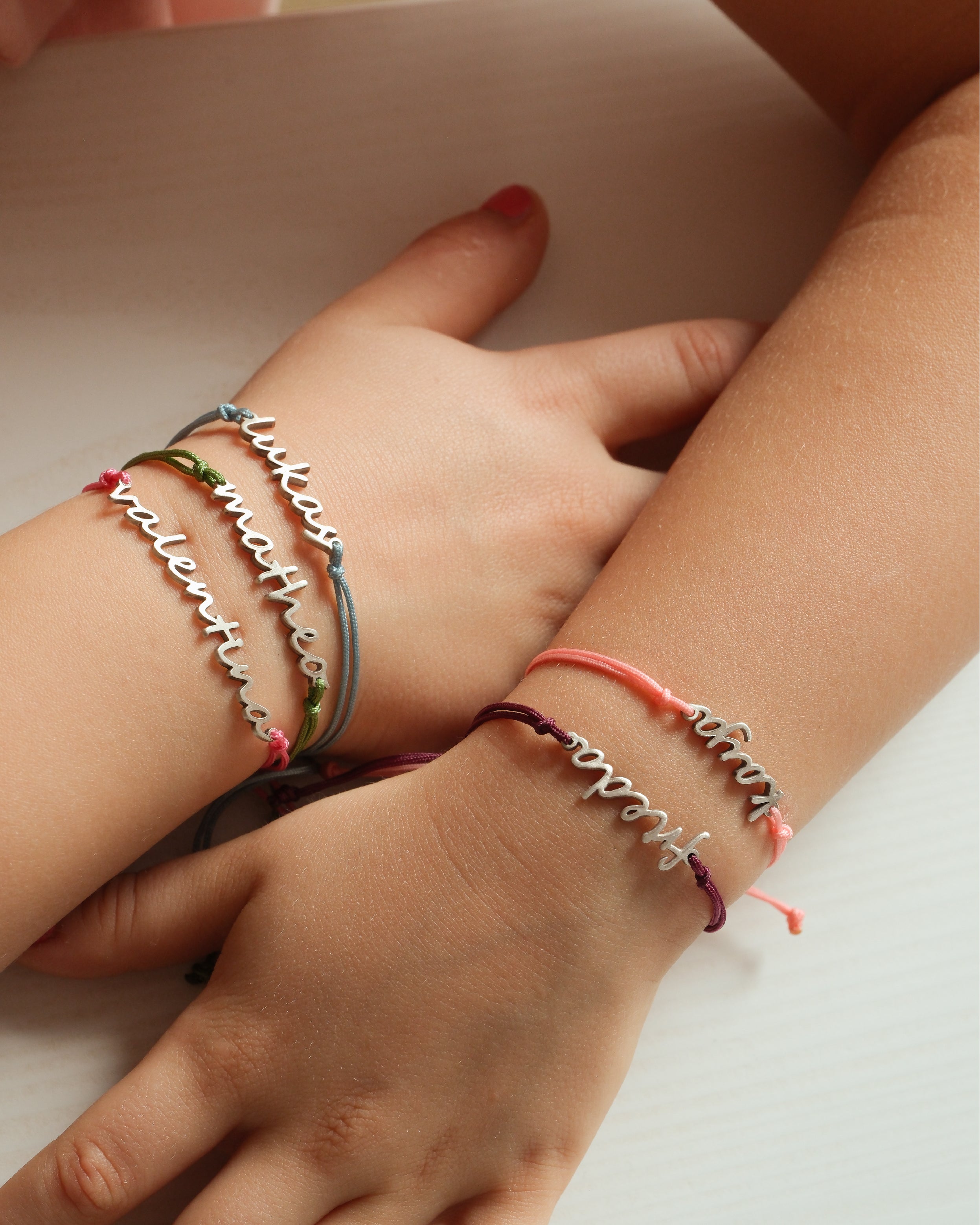 MINI & ME - Namensarmbänder - Armband Silber - Silber 925
