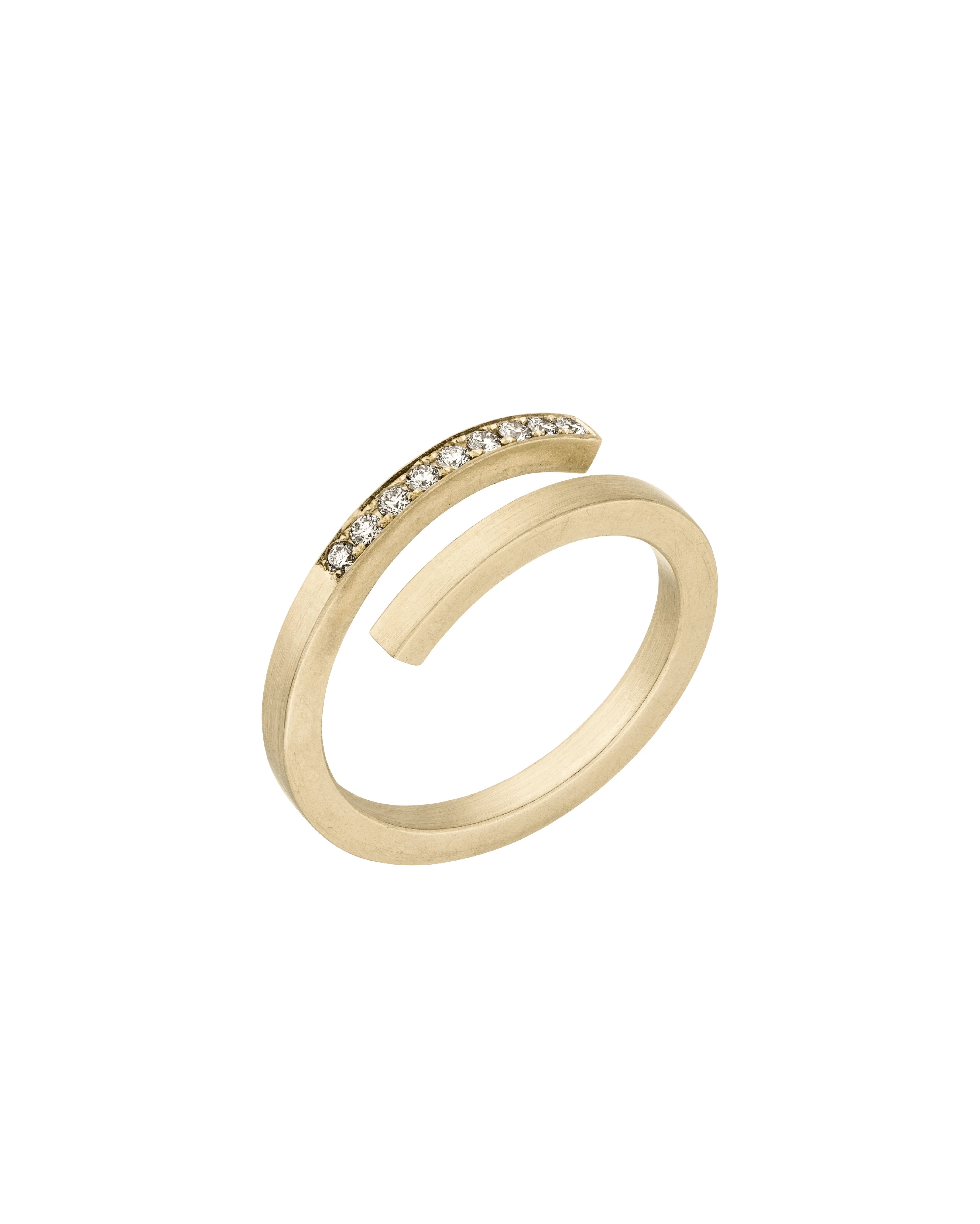 SQUARE Ring Gelbgold 750