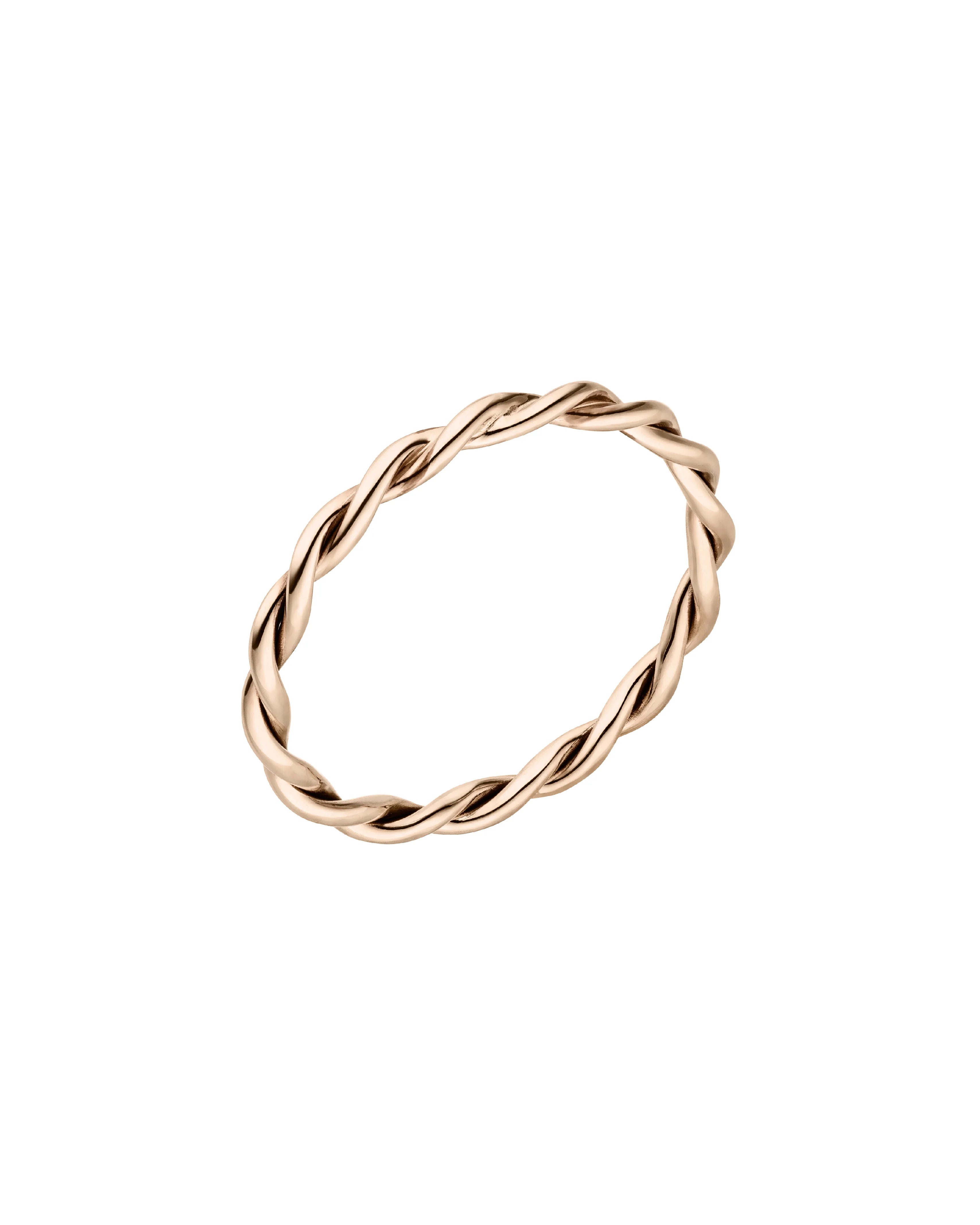 CUERDA FINE Ring Roségold 750