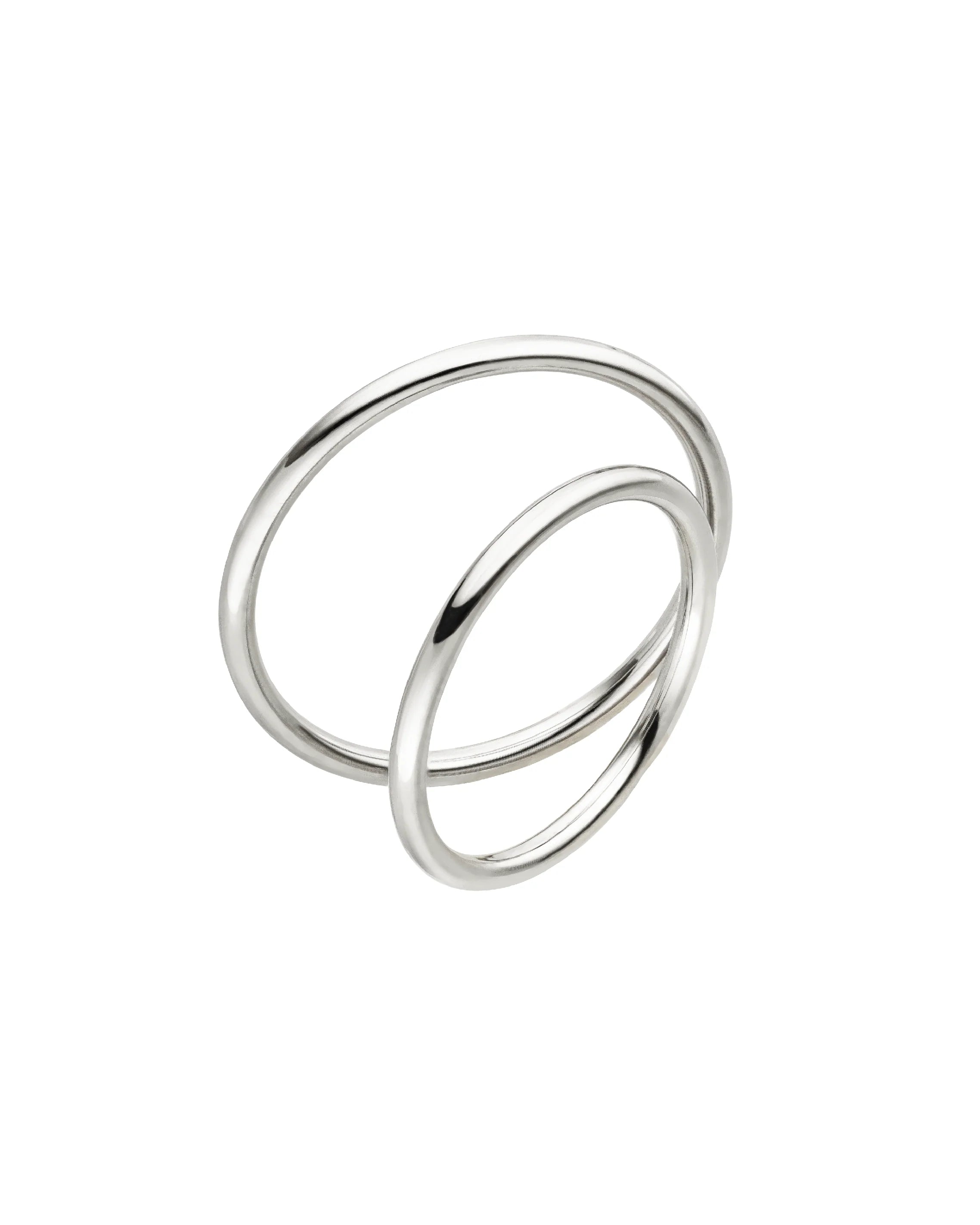 ROUND 1.5 Trauring Weißgold 750