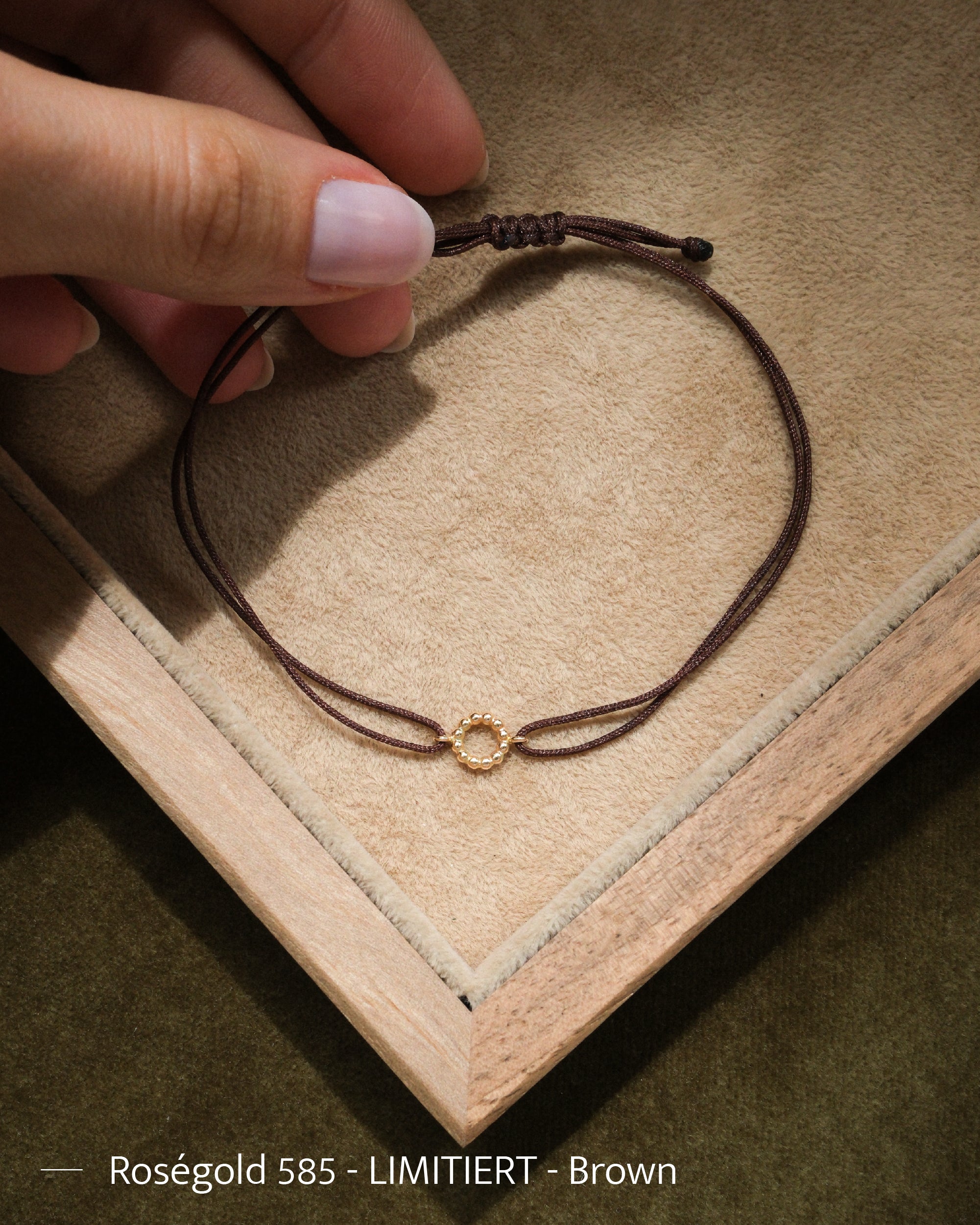 BOLA Armband - LIMITIERTE EDITION - Roségold 585