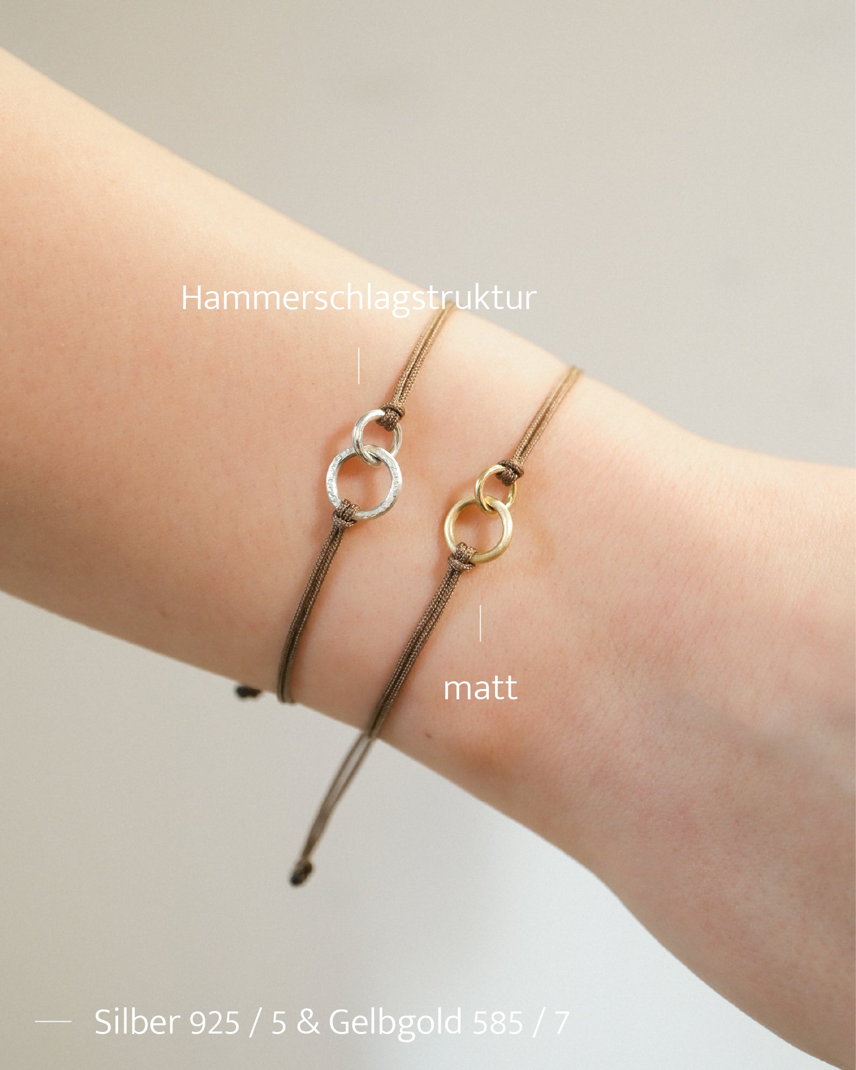 ETERNITY - Armband Gold - Gelbgold 585