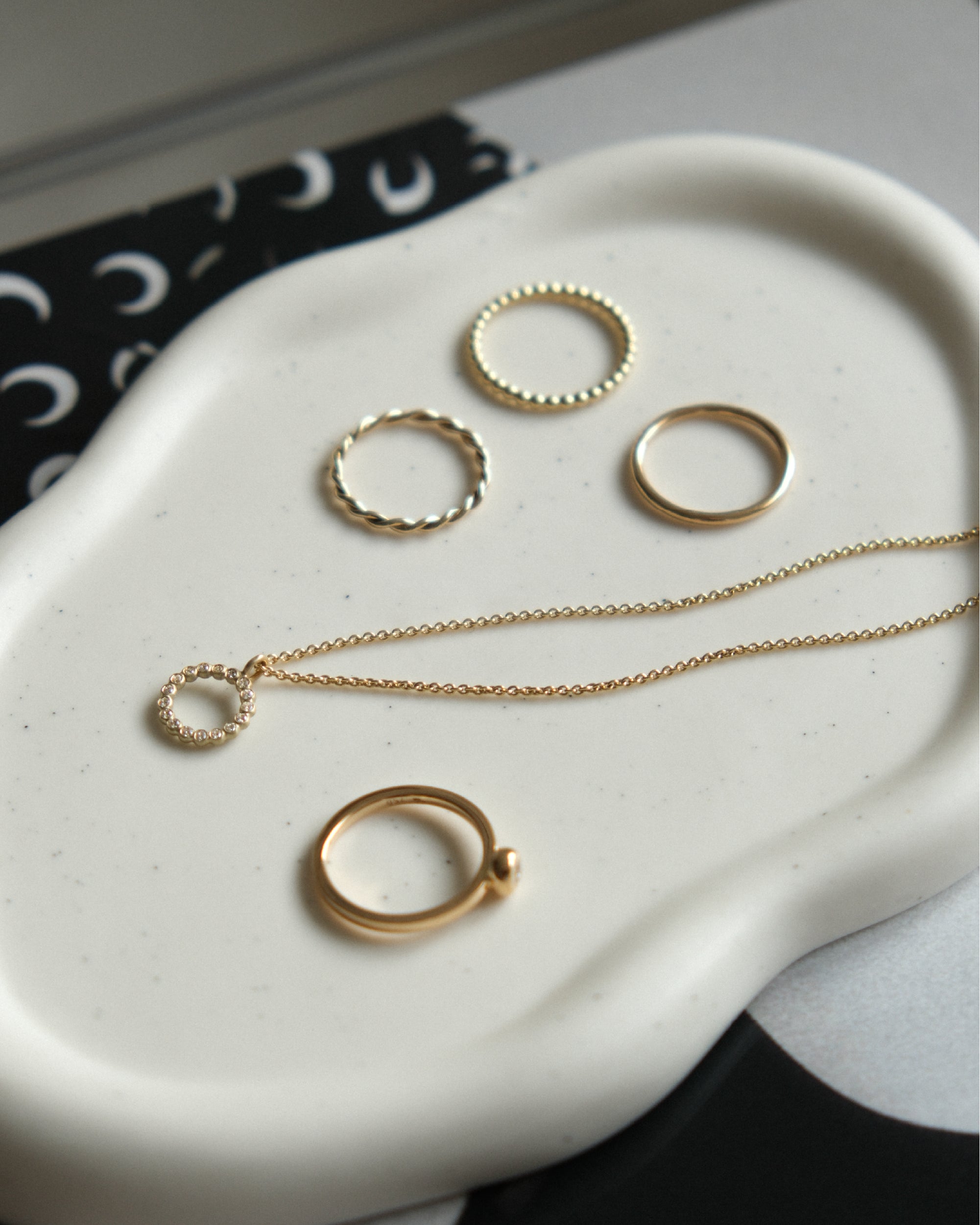 SOL - Roségold Kette - Roségold 585