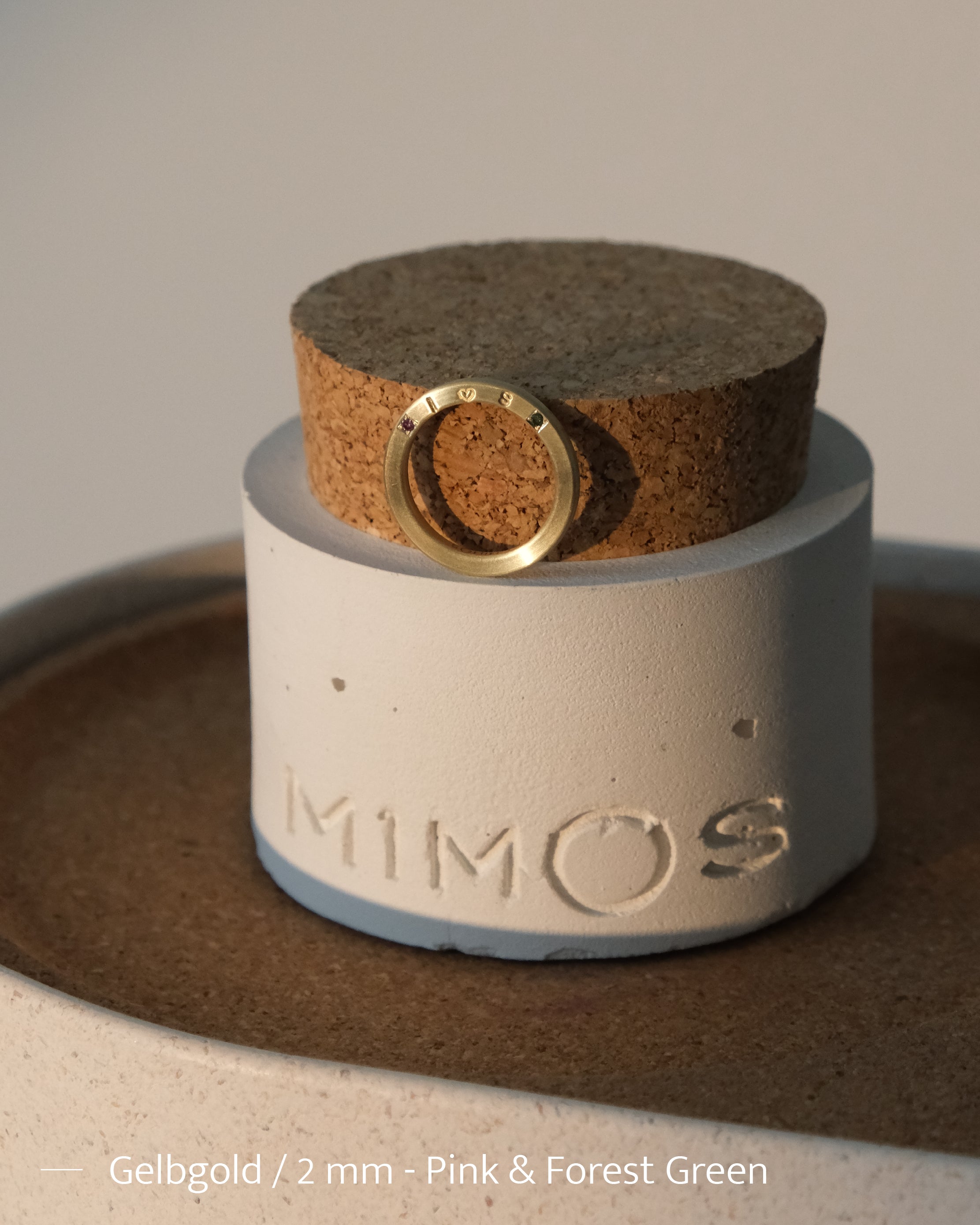 MIMOS Ring - Gelbgold 585