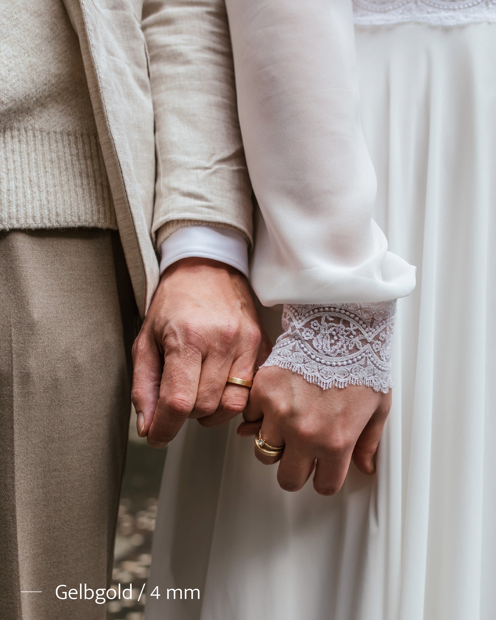 MIMOS Trauringpaar - Gelbgold 585