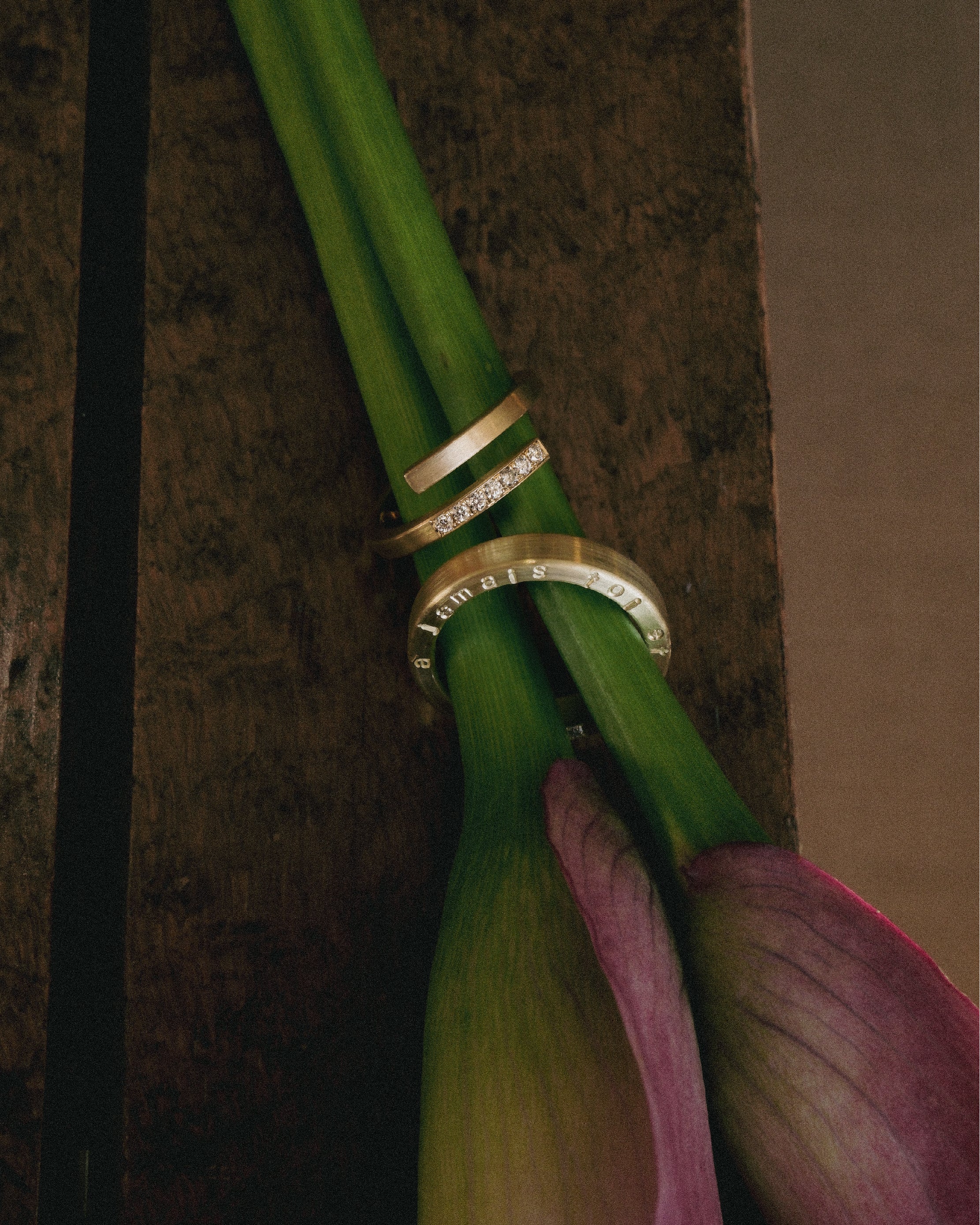 SQUARE - Gold Ring - Gelbgold 585