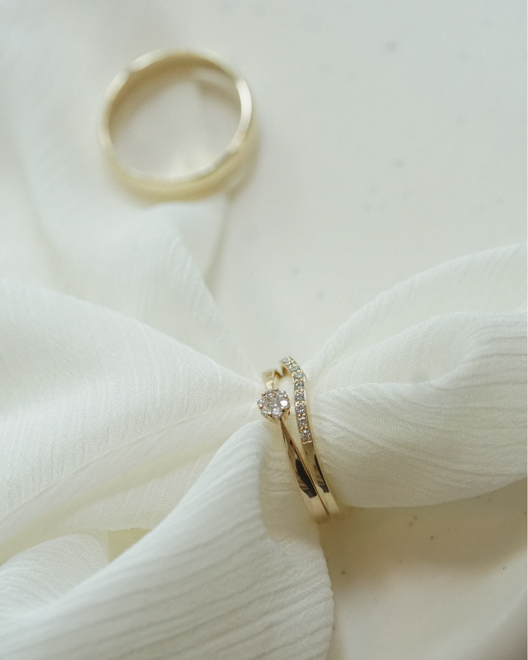 TRIANGLE - Gold Ring - Gelbgold 585