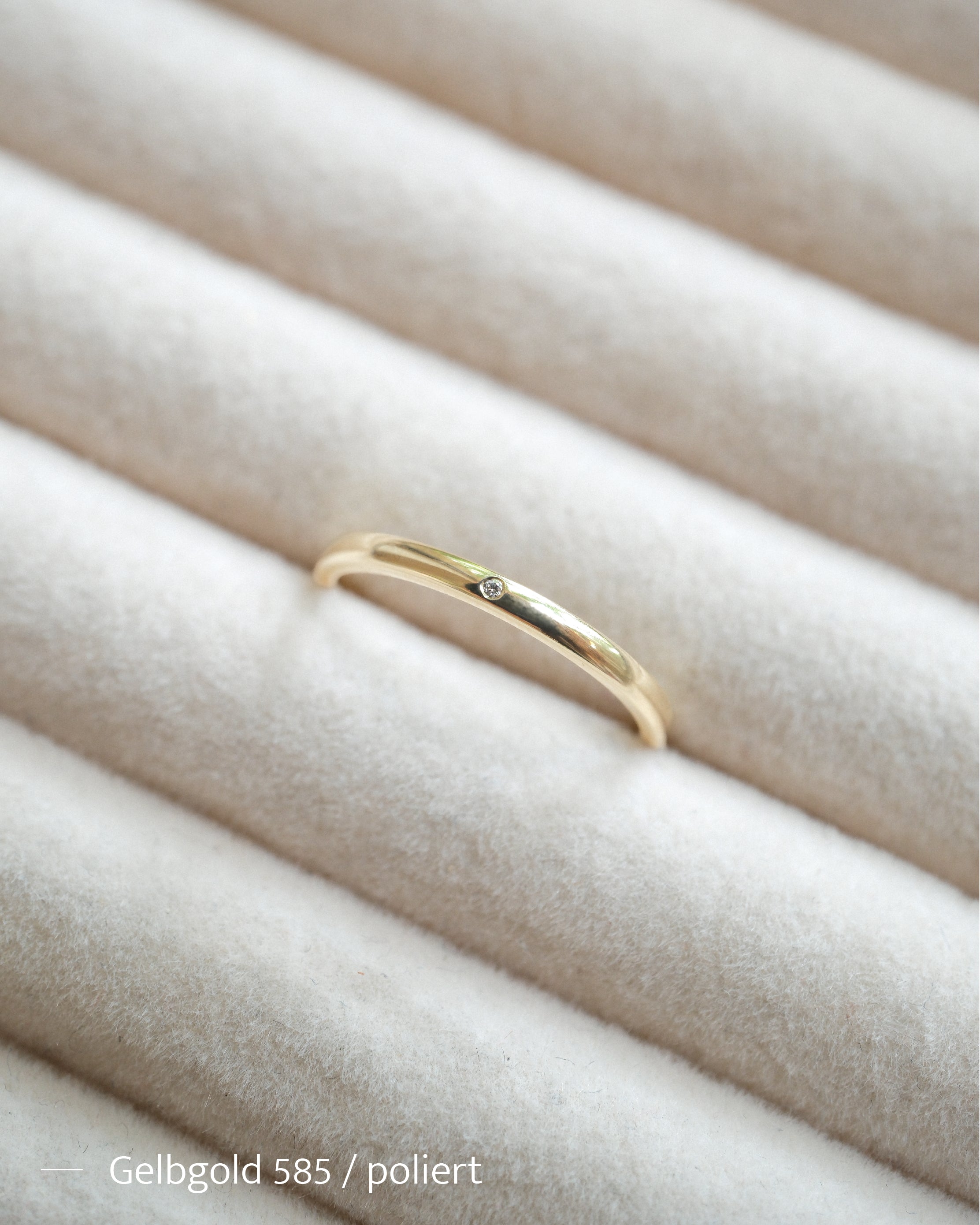 FINA - Verlobungsring Gold - Gelbgold 585