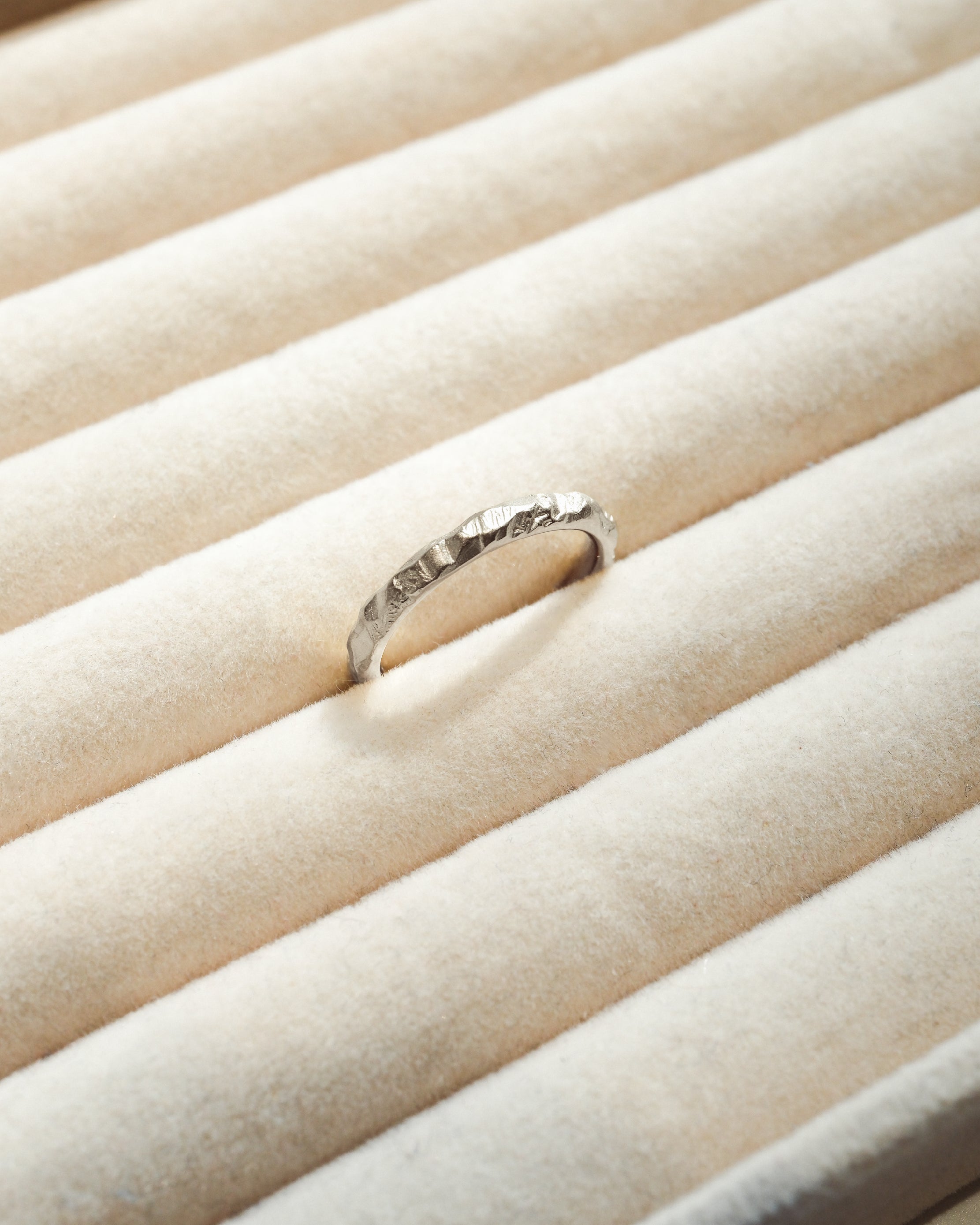 STONE Ring Weißgold 750