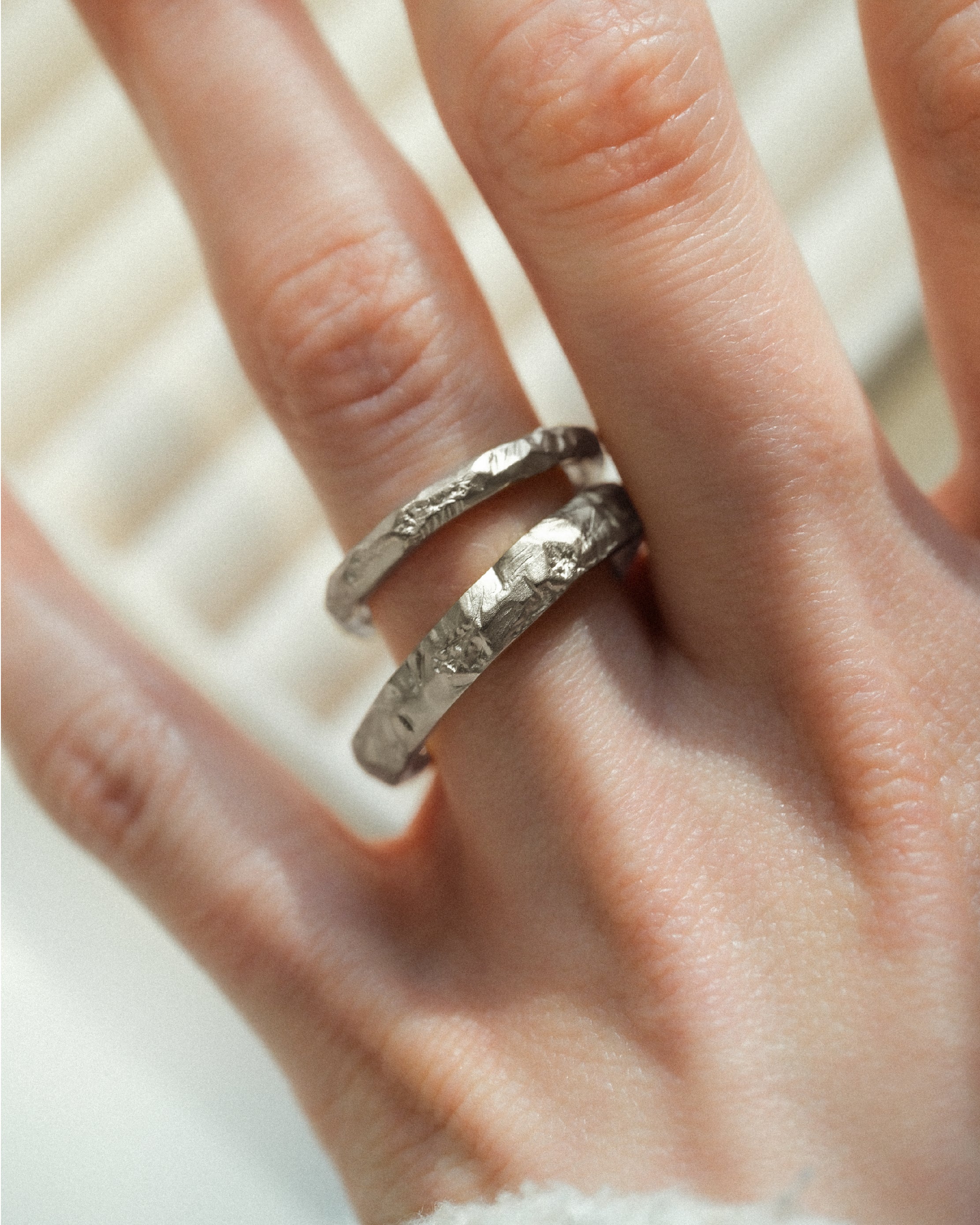 STONE Ring Weißgold 750