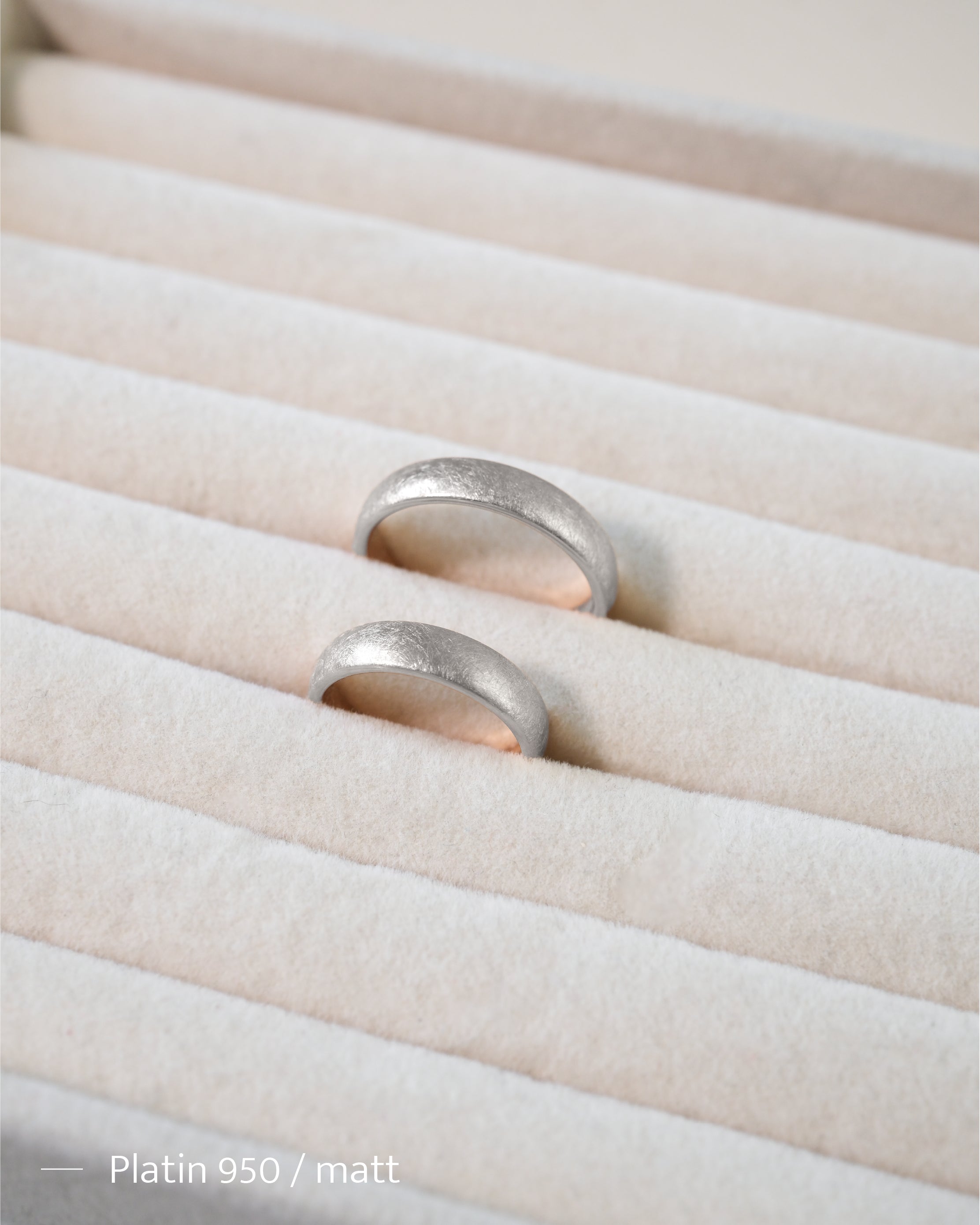OVAL 5.0 - Eheringe Platin - Platin 950