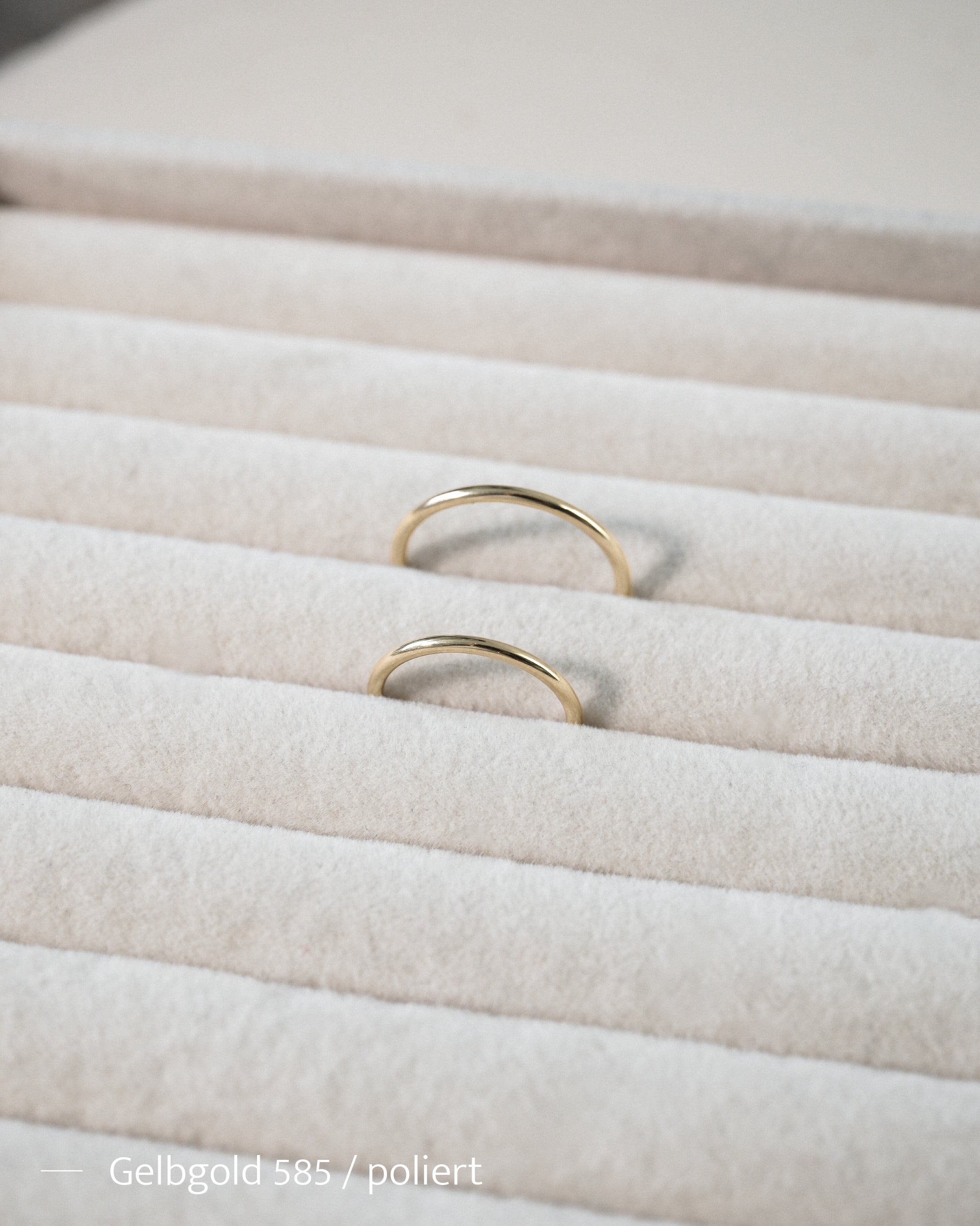 ROUND 1.5 - Eheringe Gold - Gelbgold 585
