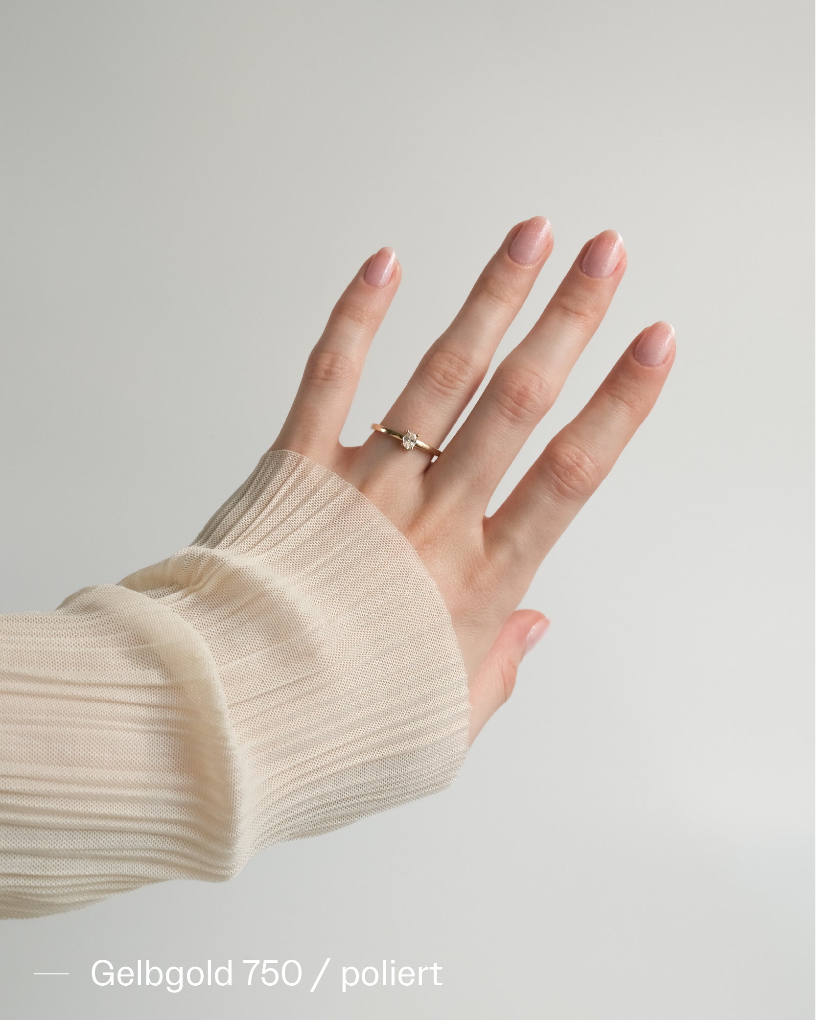 EVE - Verlobungsring Gold - Gelbgold 585