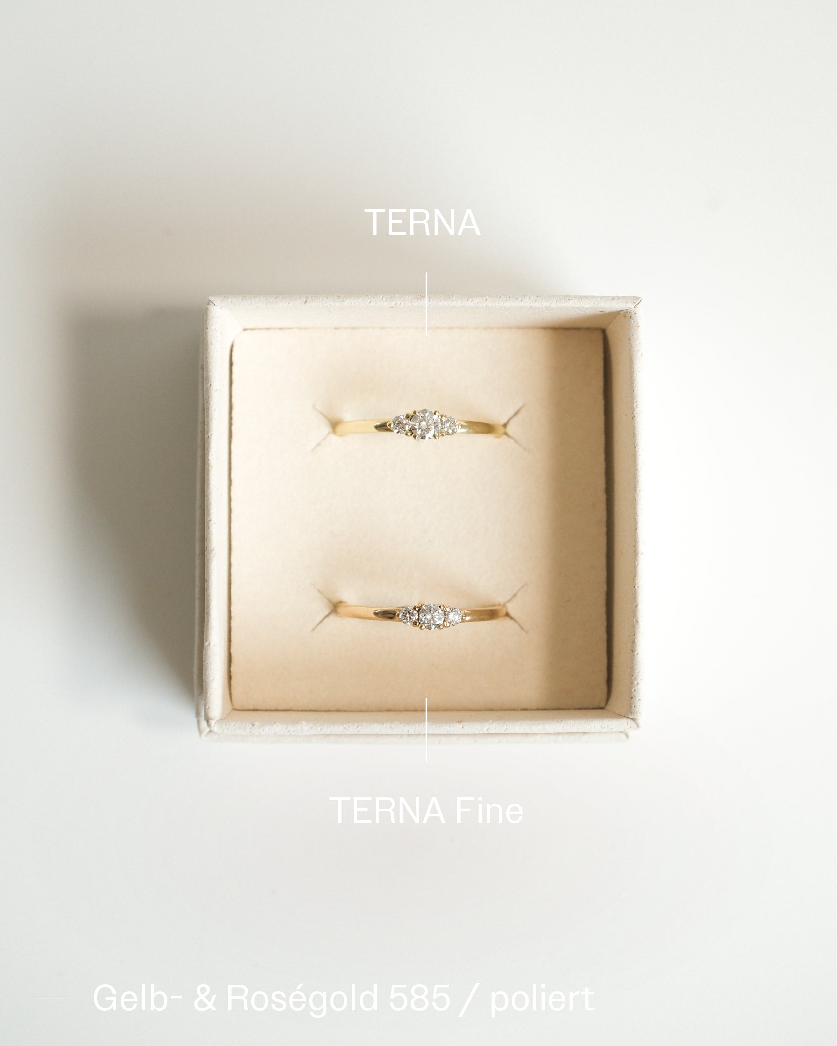 TERNA Fine - Verlobungsring Gold - Gelbgold 585