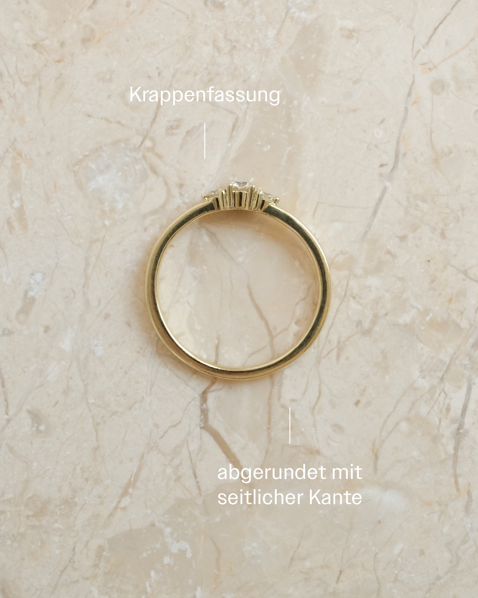 TERNA - Verlobungsring Gold - Gelbgold 585