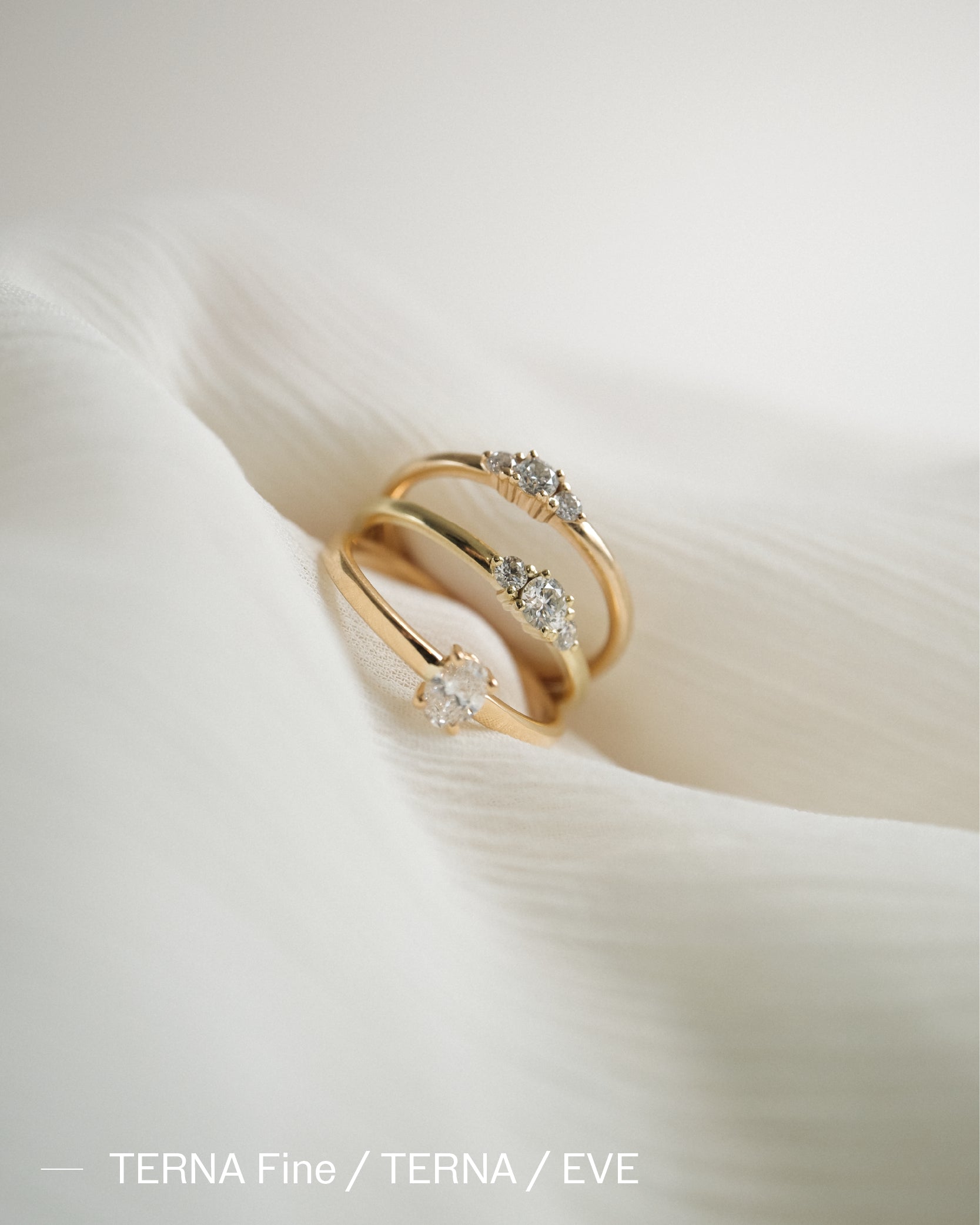 TERNA - Verlobungsring Gold - Gelbgold 585