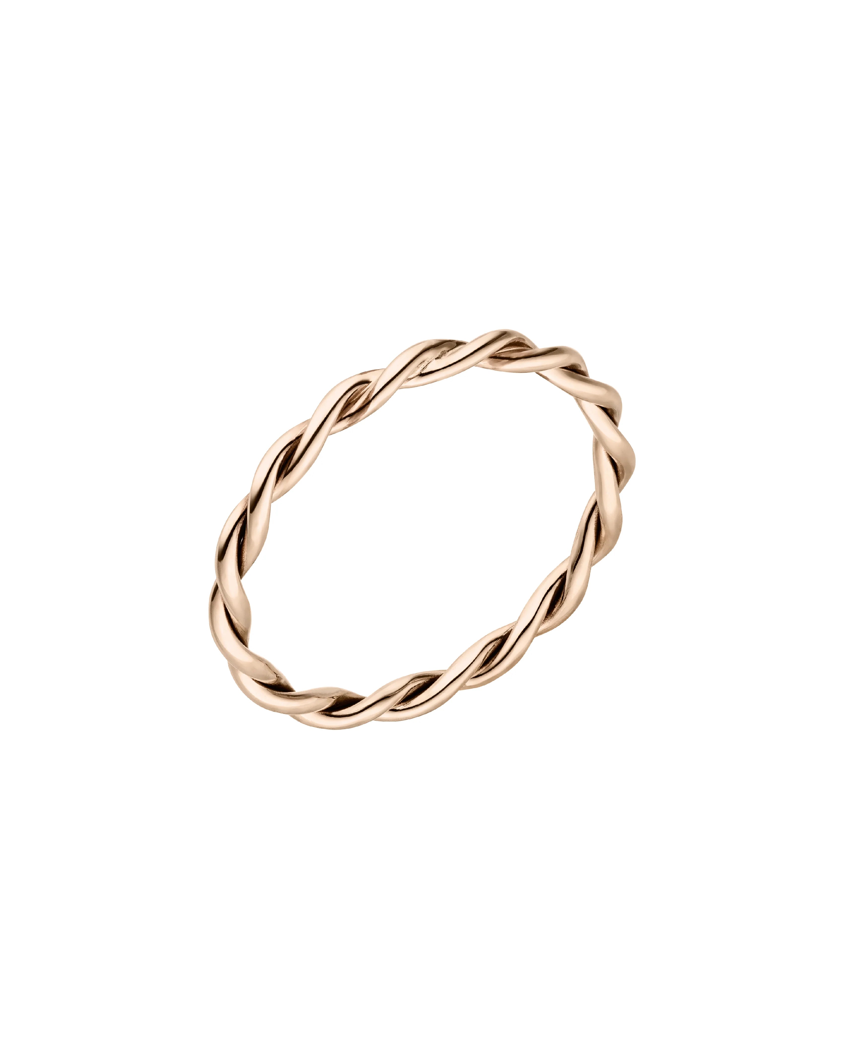 CUERDA FINE - Ring Rosegold - Rosegold 585