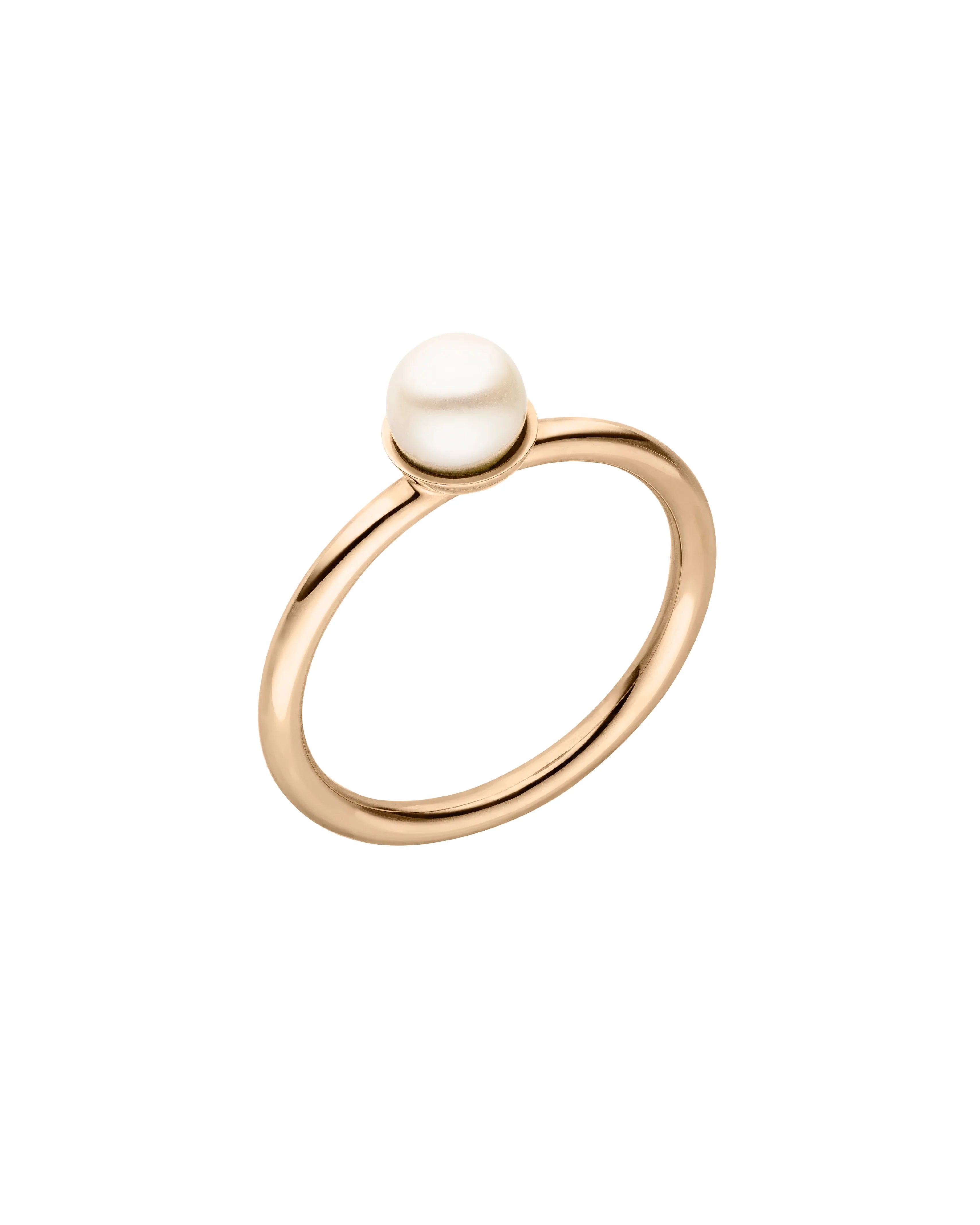 PERLA - Ring Rosegold - Rosegold 585