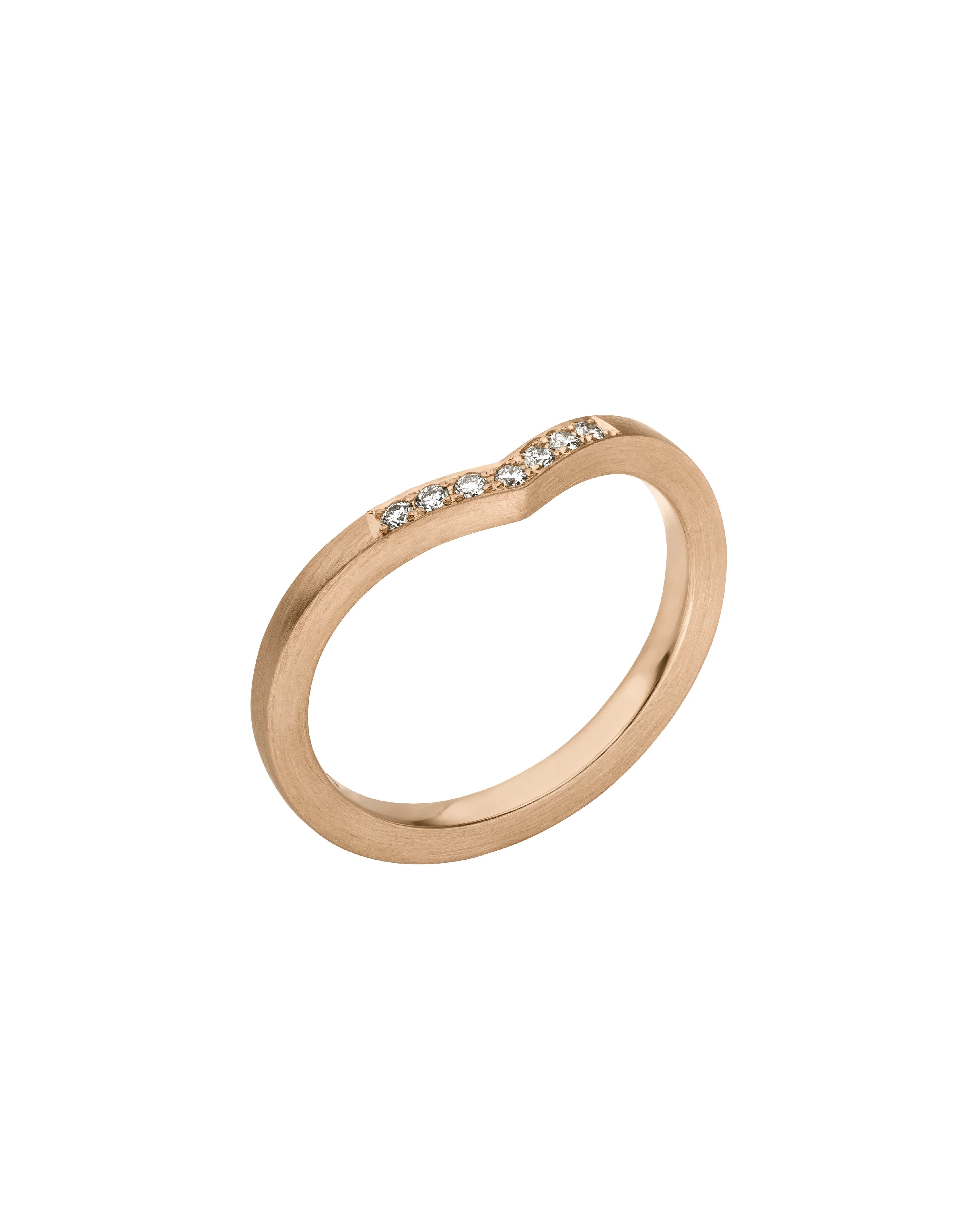 TRIANGLE - Verlobungsring Rosegold - Rosegold 585