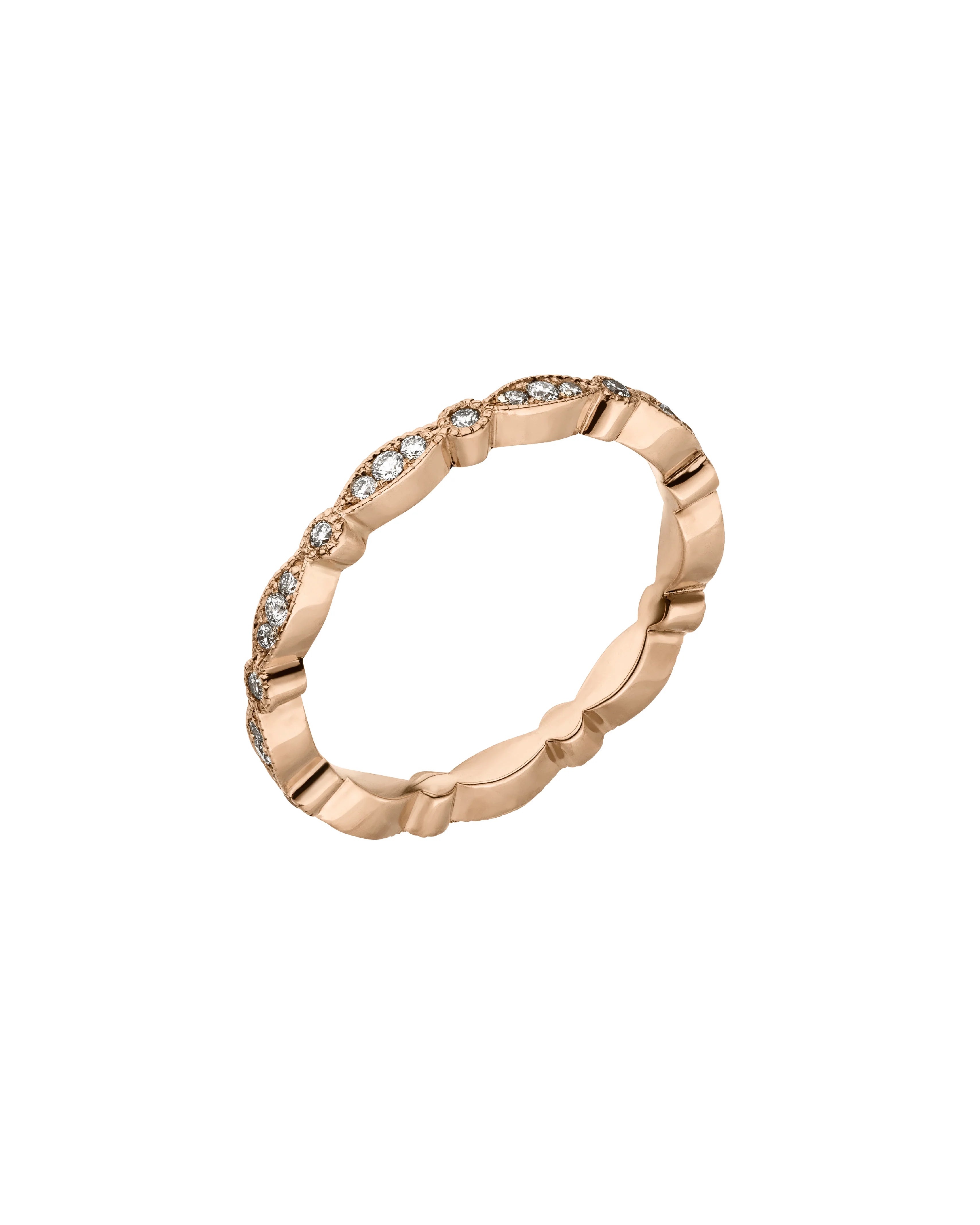 FAIRY - Verlobungsring Rosegold - Rosegold 585