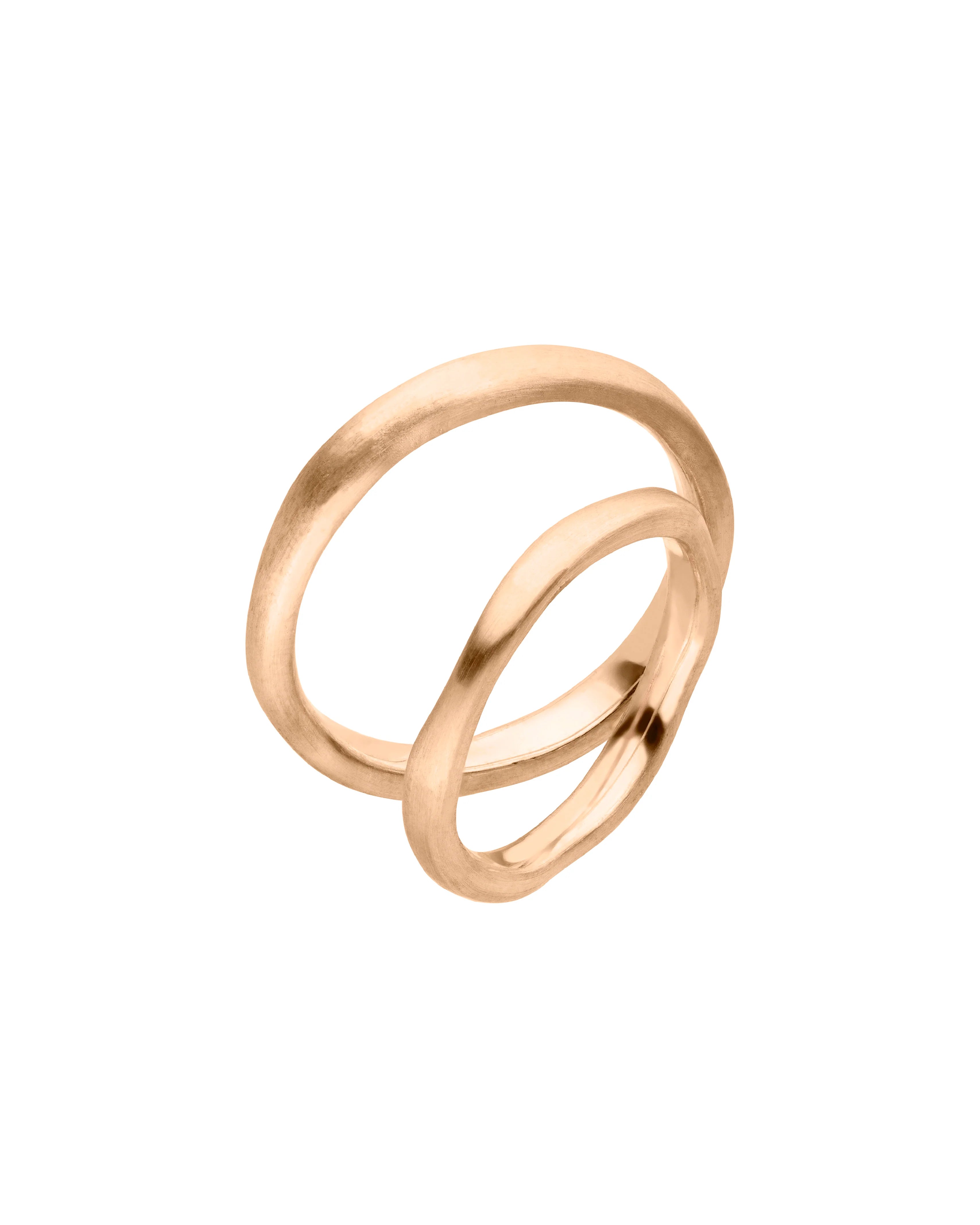 ORGANIC - Eheringe Rosegold - Rosegold 585