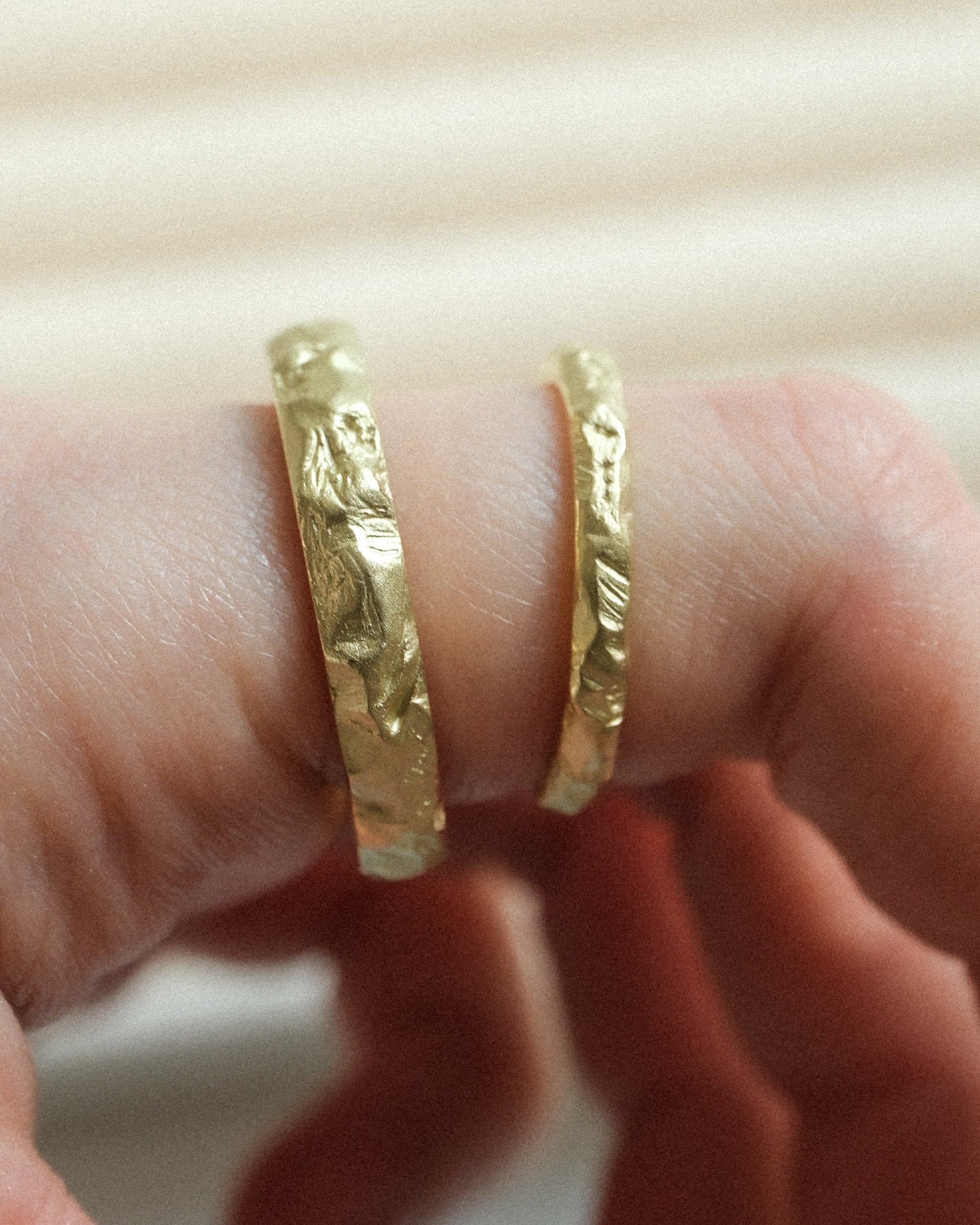 STONE - Eheringe Gold - Gelbgold 585
